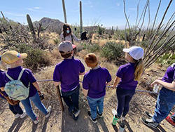 Children on a field trip at the Museum