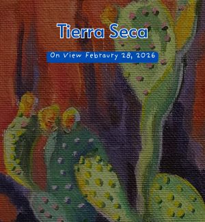 Plein air painting of a cactus.